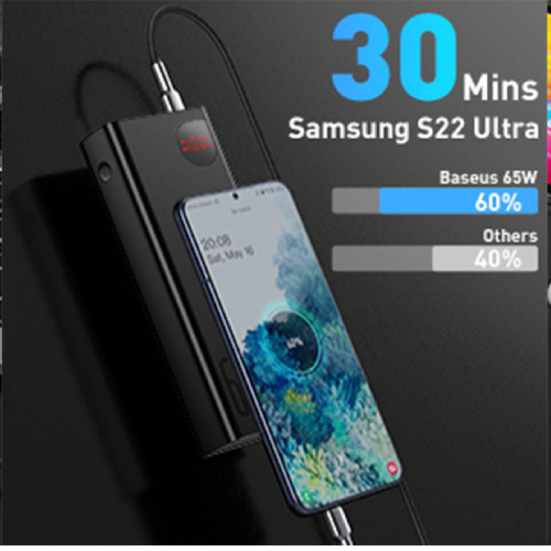 پاوربانک با نمایشگر LED