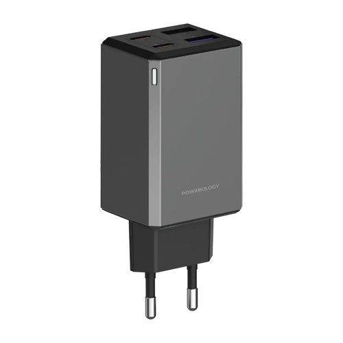 Powerology Multi Port Travel Adapter 65W